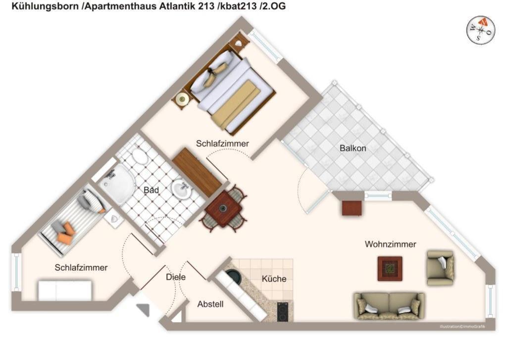Apartmenthaus Atlantik Apartmenthaus Atlantik 213 คูล็องสบอร์น ภายนอก รูปภาพ